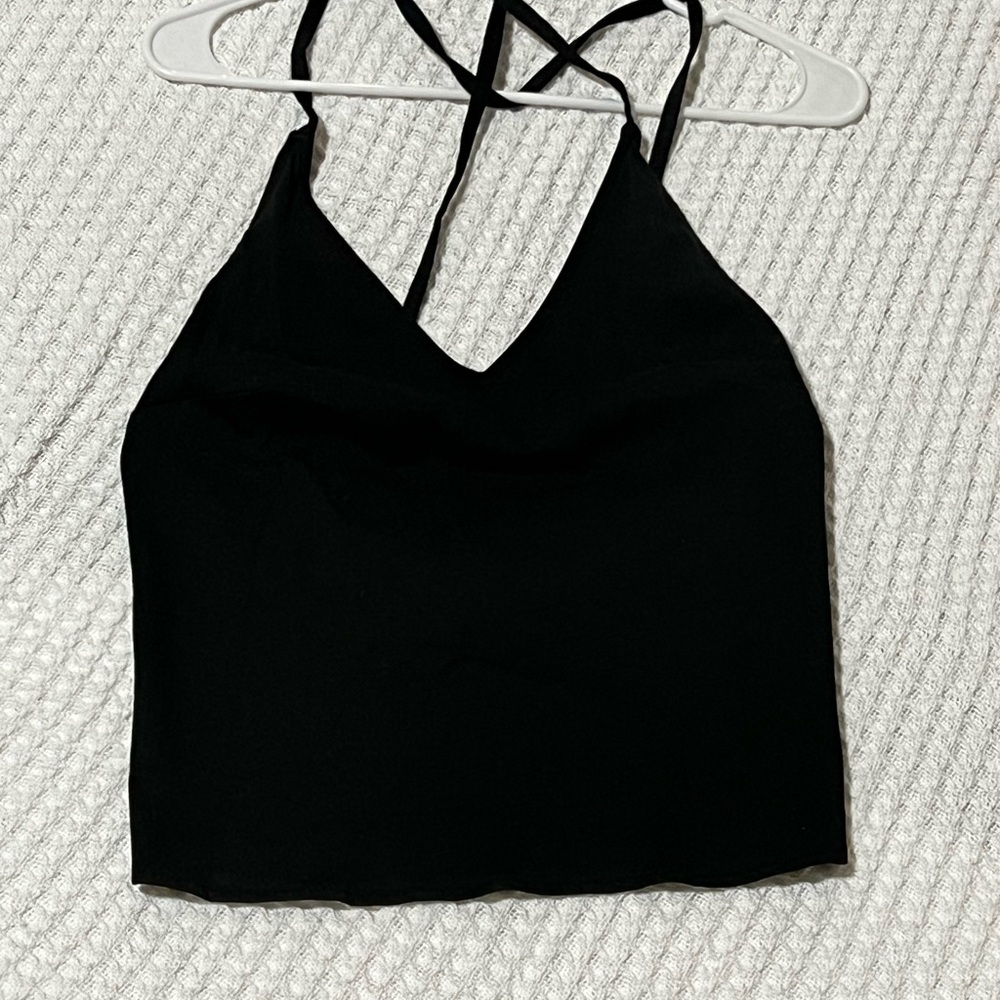 3x1 Twist Criss Cross Tank Top